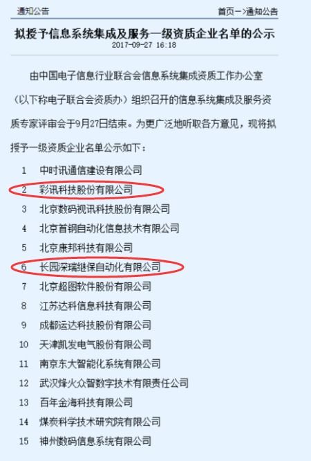 贺邦企信息帮扶的企业顺利通过系统集成一级资质申报